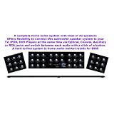 Buy 4000 Watt LCD TV 5.1 Surround Sound Speakers TV, Gaming, BASS by Frisby