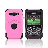 Pink Black OEM Trident Aegis Hard Silicone Case w Screen Protector For Blac ....