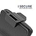 Encased Belt Clip Holster Compatible to iPhone 6 / iPhone 6S (case Free Design), ClipMate² Non-Slip Rotating Holster - for Apple iPhone 6 / iPhone 6S (Smooth Black)