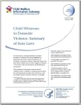 Child Witnesses to Domestic Violence:...