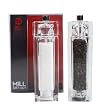 T&G Square Mill Set in Clear Acrylic