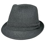 51s6FHNkrmL. SL160  GREY CLASSIC GARBADINE UNISEX FEDORA HAT