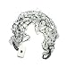 Quartz Crystal Chip Thread 10 Strand Bracelet