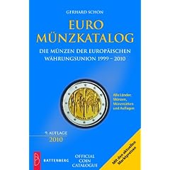 Euro M�nzkatalog 2010: Alle L�nder, M�nzen, M�nzst�tten und Auflagen