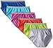 Fruit of the Loom Women's 6 Pack Heather Low-Rise Brief Panties