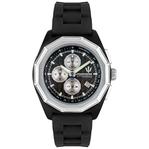 Poseidon by Invicta Men's PW0078 Chronograph Stainless Steel Watch
