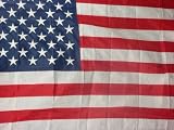3 Ft. X 5 Ft. USA American Flag Sewn & Embroidered for Indoor or Outdoor Use