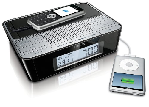 Philips Aj4200/05 Clock Radio - Black Picture