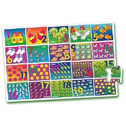 The Learning Journey Puzzle Doubles Let's Learn Numbers Floor Puzzle