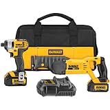 DEWALT DCK298L2 20V MAX Cordless Lithium-Ion 2-Tool Combo Kit