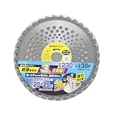 高儀 天下無草 草刈用 チップソー 軽量雑草刈 230mm×36P 3枚入