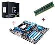 PC Bundle Aufr�stset / Tuning-Kit AMD Phenom II X4 965 4x 3,4 GHz / 1024MB ATI Radeon HD 4250 Grafik mit HDMI DVI und VGA Ausgang / Mainboard Asus M4A88T-V EVO / 4GB RAM