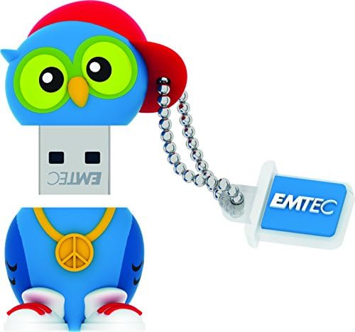 Emtec Forest USB 2.0 (8GB) Flash Drive (DJ Owl)