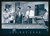 Rat Pack - Pool Framed Posterz by unknown artist,37.7 x 25.7 Framed