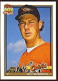 1991 Topps Traded 100T Jeff M. Robinson (Baseball Cards)