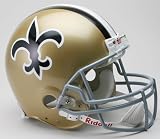 New Orleans Saints 1976-1999 Throwback Riddell Full Size Authentic Proline Football Helmet