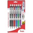 Pentel EnerGel Deluxe RTX Gel Ink Pens, 6-Pack
