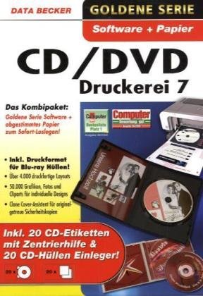 CD/DVD Druckerei 7 mit Papier