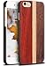 iPhone 6/6s Wooden Case - VENA® [NEU Unity] Ultra Slim Genuine Wood Backplate Hybrid Case for Apple iPhone 6/6s (4.7