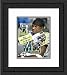 Philadelphia Eagles Framed Brian Westbrook Photo By Photo File 15 X 18 - Black