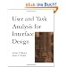 User and Task Analysis for Interface Design
