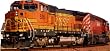 BNSF 526 Train Standup Poster