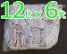 Junior Size Mini Soccer Goal Net - 12x6 / 12' x 6' **HEAVY...