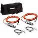 Megger 6220-787 4-Piece Lead Set for Use With DLRO200 Digital Microhmmeter, 200A Current, 16' Length