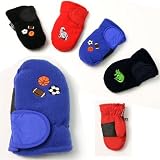 Urban Boundaries Toddler Boys Micro-Fiber Ski Mitten: Thinsulate Lined, Sport & Dinosaur Embroidered Designs, Fits Ages/Sizes 2-4