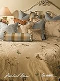 Michael Amini Chelsea 13 pc King Comforter Set in Mushroom by AICO