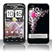 Pink Heart Snap-On Rubber Touch 2Pcs Protector Phone Cover Case for HTC Thunderbolt ADR6400