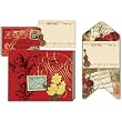 Heart Cherub Violin Romantic Love letter mini notepad, Punch Studio