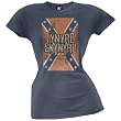 Lynyrd Skynyrd - Distressed Flag Juniors T-Shirt