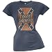 Lynyrd Skynyrd - Distressed Flag Juniors T-Shirt