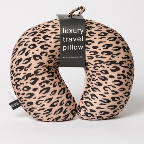 Luxury Travel Pillow - Leopard