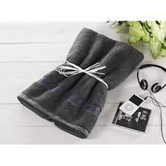 ReineBaumwolle.de 60042 Saunatuch 70x200 cm, 450g/m�, Anthrazit