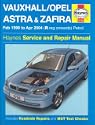 Vauxhall Opel Astra and Zafira Petrol