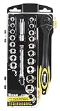 Titan 18193 3/8' and 1/2' 27-Piece Drive Socket Set [並行輸入品]