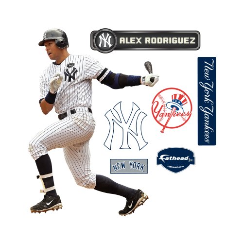 MLB New York Yankees Alex Rodriguez Junior Wall Graphic