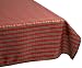 Lenox Holiday Lurex Plaid 60 by 120 Inch Oblong / Rectangle Tablecloth, Red