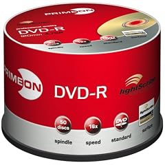 PRIMEON DVD-R 16X 120min / 4,7GB LightScribe Version 1.2 50er Spindel