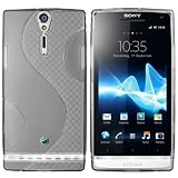 mumbi TPU Silikon Schutzh�lle f�r Sony Xperia S transparent schwarzvon "mumbi"