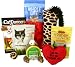 Love Bucket Cat Valentine Gift Basket Featuring the Yeowww! Catnip Heart