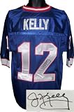 Jim Kelly signed Buffalo Bills Blue Prostyle Throwback Jersey- Kelly Hologram