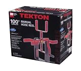 TEKTON 4682 Manual Open Frame Hose Reel, 100-Feet Capacity
