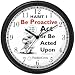 Habit 1 - To Be or Not to Be (English Text) - Wall Clock from THE 7 HABITS - CLOCK CO...