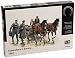 Master Box Somewhere in Europe 1944 (4 Figures, 2 Horses and Cart) Figure Model Building Kits (1:35 Scale)