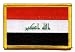 Iraq 2009 Flag embroidered Iron-On Patch
