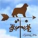 NEWFOUNDLAND Dog Weathervane