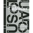 Calculus with Trigonometry and Analytic Geometry (Solutions Manual) by  John H. Saxon Jr., Frank Y. H. Wang, Bret L. Crock, and James A. Sellers